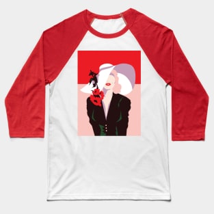 Marilyn Monroe by Cindy Rose Studio Baseball T-Shirt